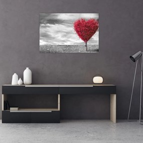 Tablou -Inima din coroanele copacilor (90x60 cm)