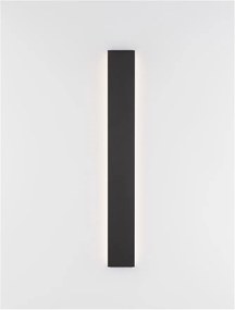 Aplica LED pentru baie cu protectie IP44 SELINE negru L-60cm