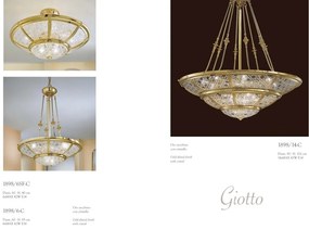 Aplica de perete eleganta LUX realizata manual Crystal Glass - Giotto