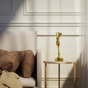 Statueta decorativa figura feminina din alama Donne