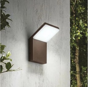 Ideal Lux - Aplica de perete pentru exterior STYLE LED/8,5W/230V 3000K CRI 90 IP54 maro