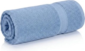 Prosop CLARYSSE ELEGANCE 70x140 cm albastru, 100% bumbac