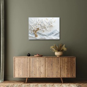 Tablou – Arborele vieții 3D elegant (70x50 cm)