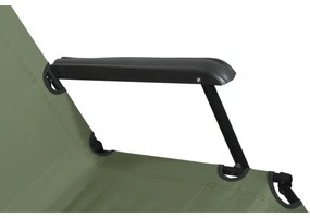 Scaun ajustabil pliabil verde/negru