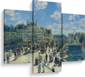 Tablou - Auguste Renoir, Pont Neuf, Paris, reproducere (90x60 cm)
