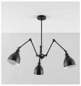 Lustră pe tijă STARK SHADE 3xE27/60W/230V