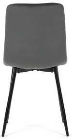 Set de scaune de sufragerie CT-281 GREY4, 4 buc