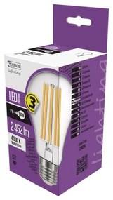 Bec cu LED EMOS Filament A67 Neutral White, 17W E27