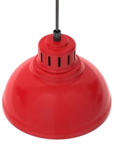 Lustră pe cablu SVEN 4xE27/15W/230V roșie