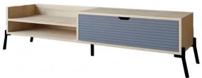 Comoda TV Trezza - Sapphire Oak, Antracite