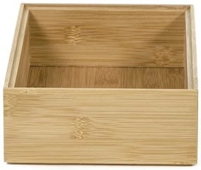 Organizator Compactor Bamboo Box, 22,5 x 15 x 6,5 cm, lemn natural