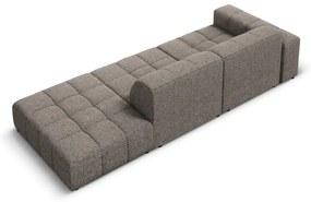 Șezlong gri închis (cu colț pe partea stângă ) Chicago – Cosmopolitan Design