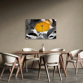 Tablou - Umbrelă galbenă (90x60 cm)