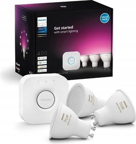 Set de pornire Philips Hue WACA 3xGU10/4,2W/230V 2200-6500K + Hue bridge