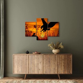 Tablou cu silueta prădătorului (90x60 cm)