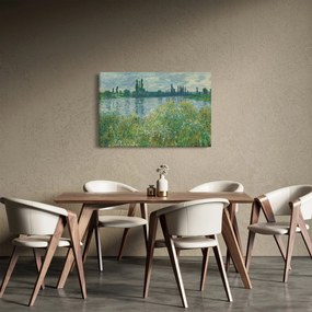 Tablou - Claude Monet, Banks of the Seine, reproducere (90x60 cm)