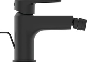 Baterie bideu Ideal Standard Cerafine O cu ventil pop-up negru mat