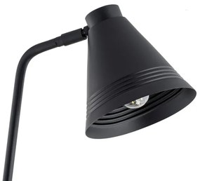 Lampadar AVALONE 1xE27/15W/230V negru Argon 8003