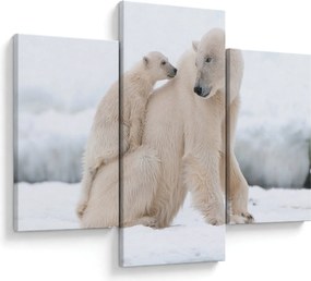 Tablou - Urs polar (90x60 cm)
