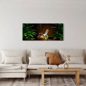 Tablou cu obiectele spa (120x50 cm)