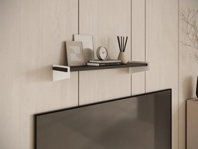 Raft suspendat, Ivi, ADRK Furniture (Culoare: Alb / Alb Mat)