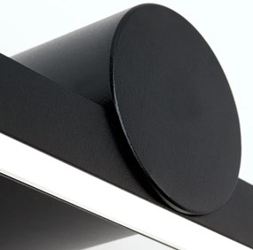 Aplica LED pentru baie moderna IP54 BEAUTY L-61cm negru