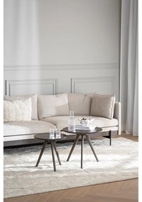 Măsuță auxiliară rotundă cu blat cu aspect de lemn de stejar ø 50 cm Yumi – Rowico