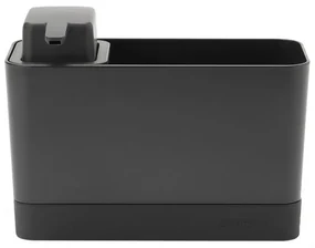 Organizator chiuveta Brabantia SinkSide 1003312, 2 piese, 200 ml, Antiderapant, Gri