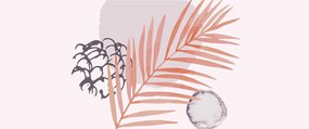Tablou - Minimalism violet N⁰3 (120x50 cm)