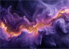 Tablou pe sticlă - Nebuloasa purpurie (70x50 cm)