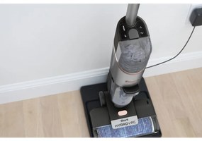 Aspirator vertical Shark HydroVac WD210EU, 170W, 0.5 L, 88 m², Auto-curatare, Autonomie 25 min, Gri