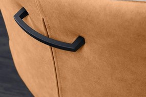 Set 2 scaune pivotante Alpine gri/ maro