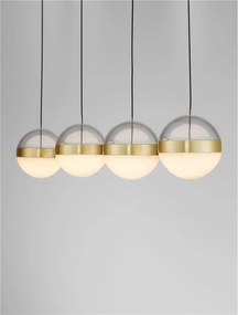 Lustra cu 4 Pendule LED stil modern ALAZ