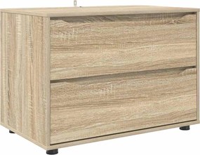 vidaXL Dulap de depozitare Stejar Sonoma 80 x 48 x 57 cm Lemn compozit