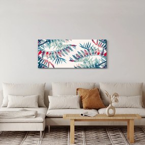 Tablou - Frunze tropicale (120x50 cm)