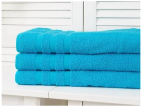 Prosop LINEA 70x140 cm azur, 100% bumbac