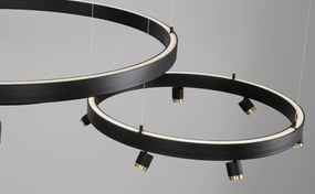 Sistem circular sina magnetica cu iluminat in partea superioara Breda 90cm