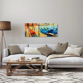Tablou - Port în Veneția (120x50 cm)