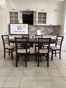 SET SWL 2 MASA EXTENSIBILA 150/185CM+ 6 SCAUNE