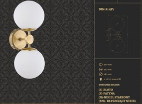 Aplica design clasic realizata manual DIMARO