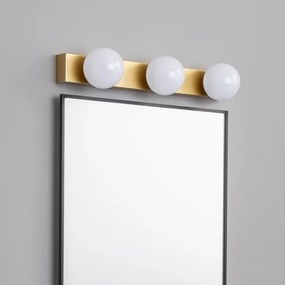 BRILAGI - SET 2x aplice LED pentru baie HOLLYWOOD 3xLED/3W/230V 39 cm IP44 auriu