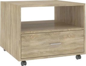 vidaXL Măsuță de cafea, stejar sonoma, 55x55x40 cm, lemn prelucrat