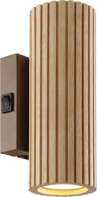 Brilliant - Aplică de perete LAKEWOOD 2xGU10/10W/230V, maro