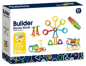 SET DE CONSTRUCTIE STEAM - MICUTUL INGINER (210 PIESE) - BUFNITEL (188-660)