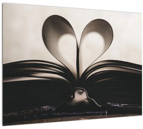 Tablou cu carte (70x50 cm)