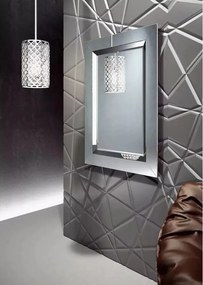 Oglinda reversibila dreptunghiulara Dubiel Vitrum Modena Silver 65x90 cm