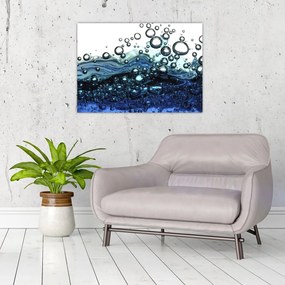 Tablou pe sticlă cu bule (70x50 cm)