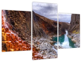 Tablou - Canionul Studlagil (90x60 cm)