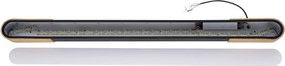 BRILAGI - Plafonieră LED GARDALINE LED/100W/230V 120 cm stejar/negru