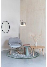 Măsuță auxiliară rotundă din metal ø 34,5 cm Ringar – White Label